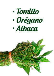 Especias: Tomillo, Oregano, Hiervas de olor en mexico